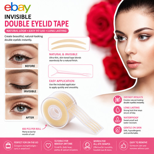 600pcs double eyelid tape - eyelid, tool