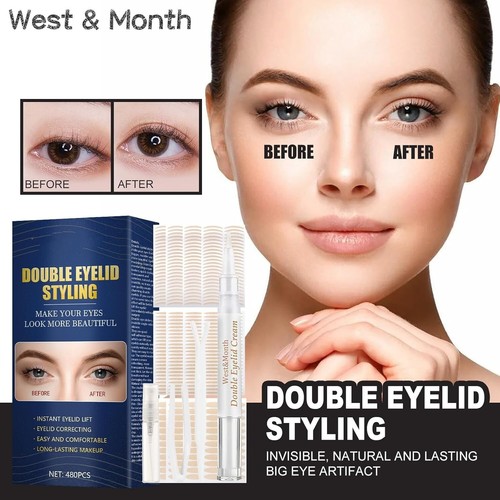 480pcs invisible double eyelid - 480pcs,